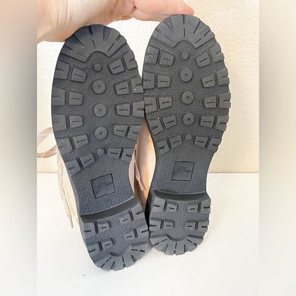 J. Crew Nordic Boots with faux shearling in bronzed Clay 10 New - Picture 8 of 10